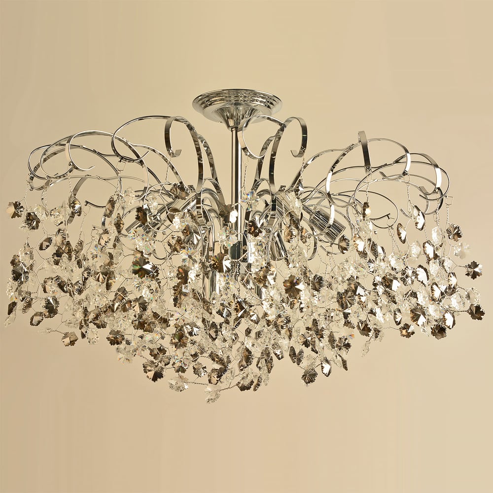 Изображение товара Потолочная люстра ReLuce 08285-0.4-08 CR стиль модерн металл хрусталь 8 ламп