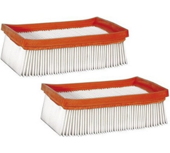Изображение товара Фильтр из полиэстера для пылесоса RUPES 065.1108/2 S145/S130, 2 шт В0000000167338