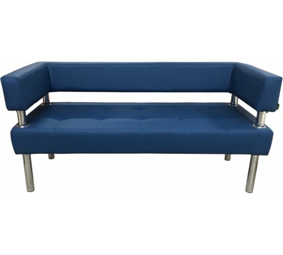 Изображение товара Диван Мягкий офис Сатурн трехместный синий СТР301СН