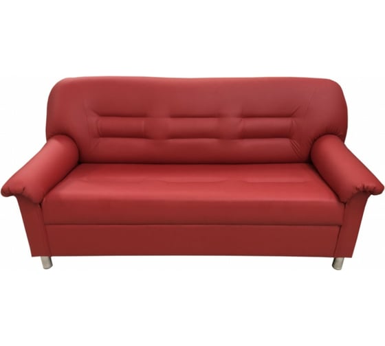 Изображение товара Диван Мягкий офис трехместный красный МО301КР