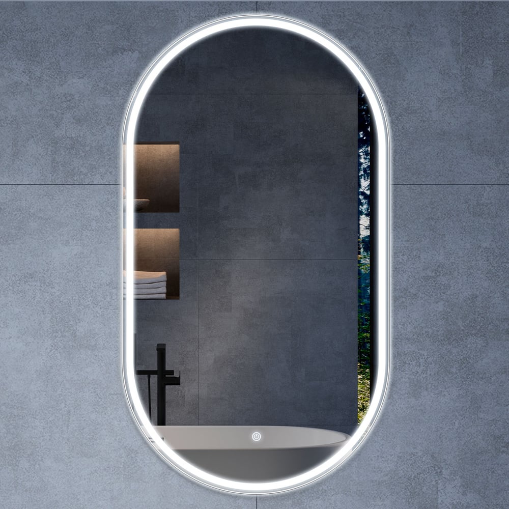 Изображение товара Зеркало VINCEA LED 600x1000 с сенсорным выключателем и диммером