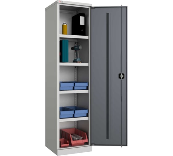 Изображение товара Шкаф инструментальный Диком TS-050-01 1900х475х500, 4 полки 11.1051-103