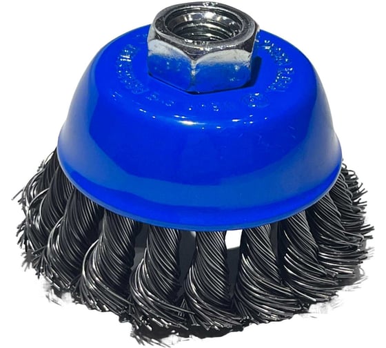 Изображение товара Щетка чашка усиленная Tsunami 65 мм, M14, проволока крученая стальная T61100650202012