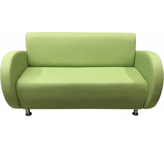 Изображение товара Диван Мягкий офис Классик двухместный салатовый КЛ201СЛТ
