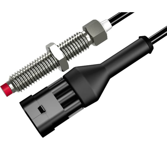 Изображение товара Выключатель бесконтактный индуктивный Индукция ИВ031-NO-PNP-P3A.2-HT(Л63, Lкаб=0,8м) 23732