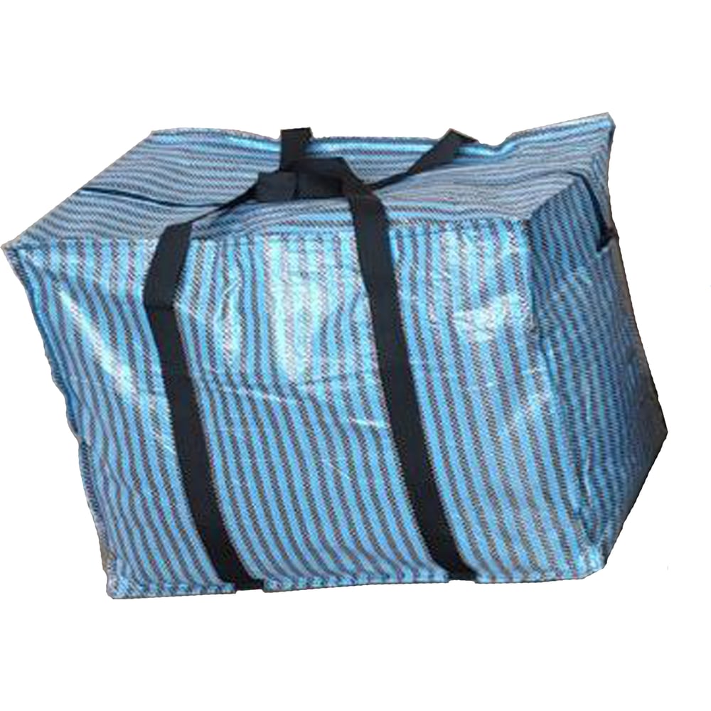 Изображение товара Сумка для переезда MW Надюша М 50x40x30 см 60 л ручки-стропы два слоя пп СП-РС-2ПП-53-43-30-68-M-1