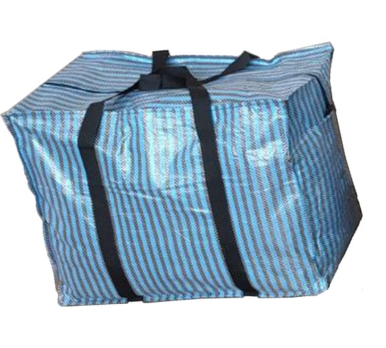 Изображение товара Сумка для переезда MW Надюша М 50x40x30 см 60 л ручки-стропы два слоя пп СП-РС-2ПП-53-43-30-68-M-1