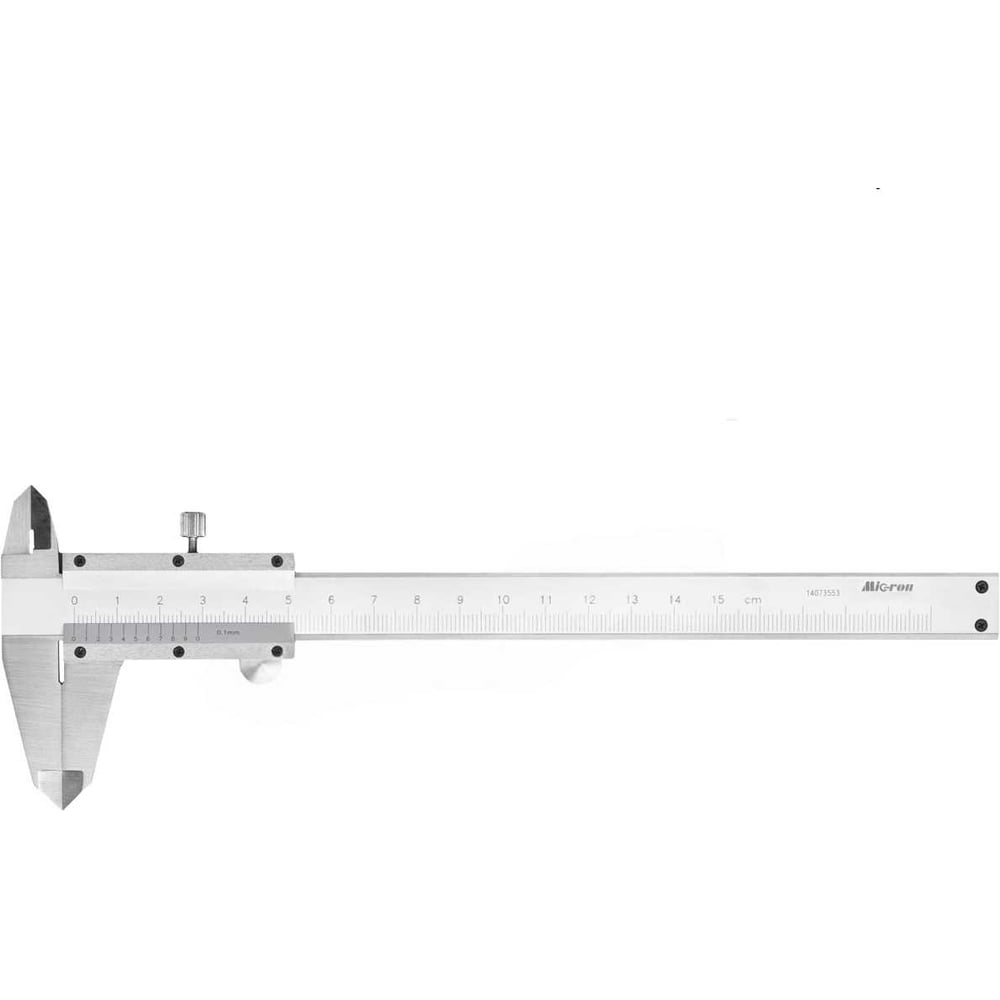 Изображение товара Профессиональный штангенциркуль Micron ШЦ-1-150 0,1 ГРСИ с поверкой для точных измерений