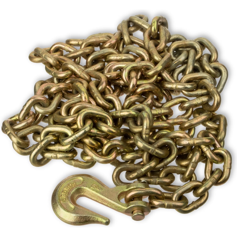 Изображение товара Цепь кузовная с крюком RUNTEC 3 м, 8 мм RT-QU38