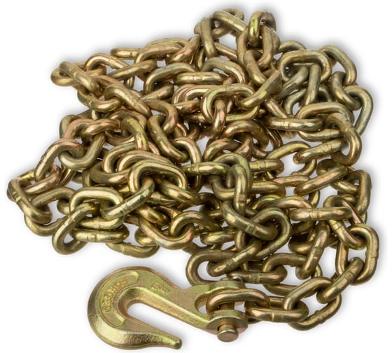 Изображение товара Цепь кузовная с крюкомRUNTEC 3 м, 8 мм RT-QU38