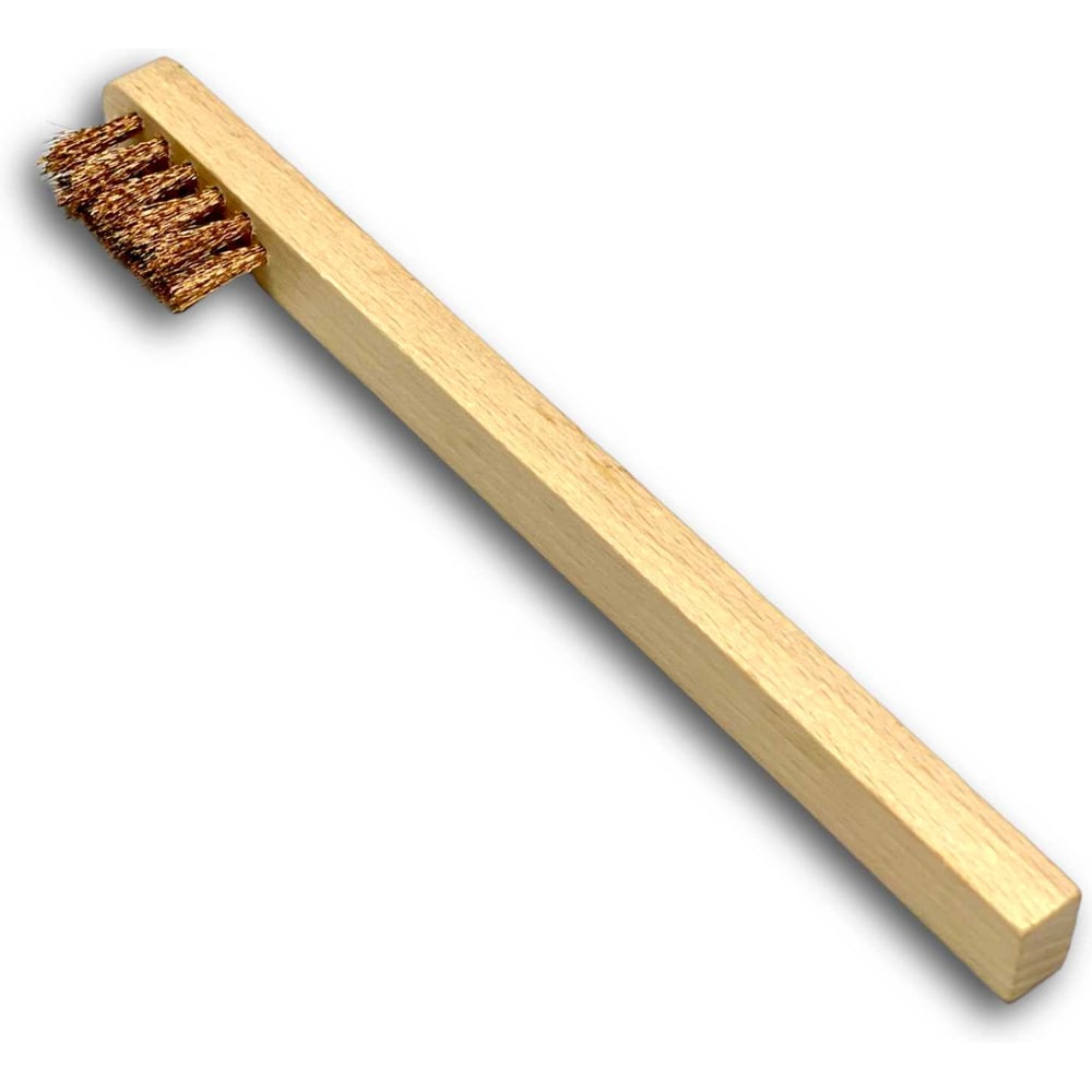 Изображение товара Щетка ручная 200х15х40 мм 3-х рядная бронза Lessmann