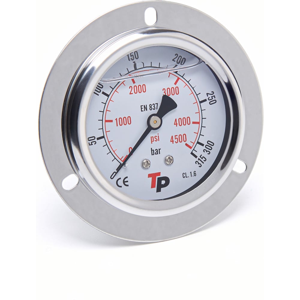 Изображение товара Гидравлический манометр Урдюга D63 мм 0-315 bar IP65 1/4 BSP