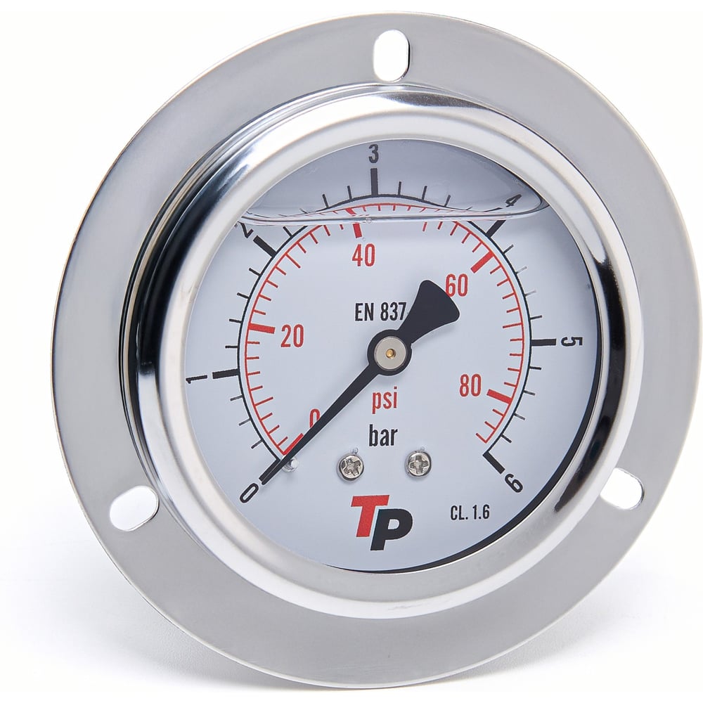 Изображение товара Гидравлический манометр Урдюга D63 мм 0-6 bar IP65 МГВФ6