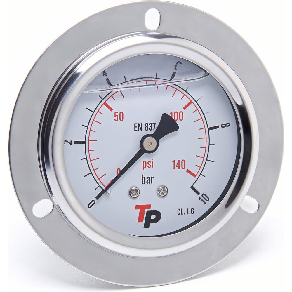 Изображение товара Гидравлический манометр Урдюга D63 мм 0-10 bar 1/4 BSP IP65