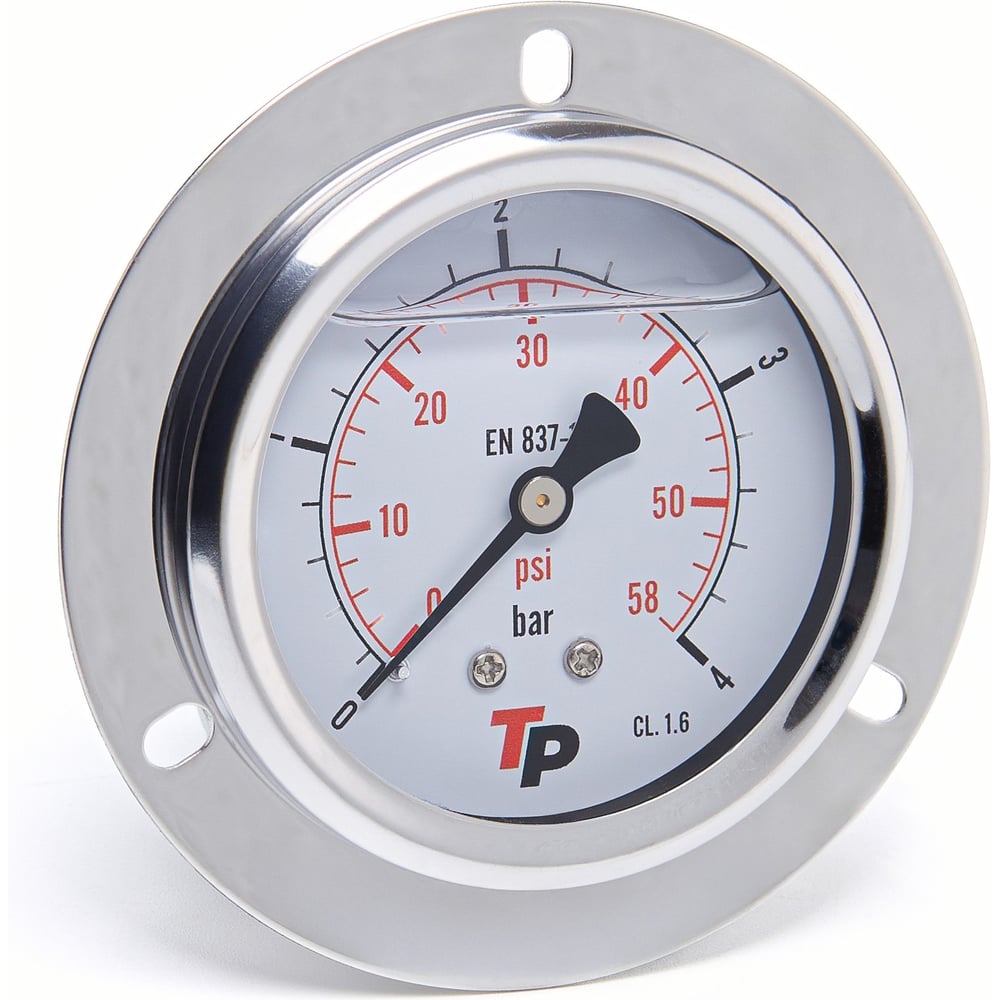 Изображение товара Гидравлический манометр Урдюга D63 мм 0-4 бар IP65 МГВФ4