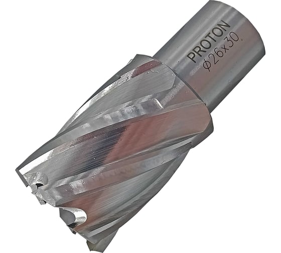 Изображение товара Сверло корончатое (26х30 мм; HSS; Weldon 19) PROTON Т0000022844