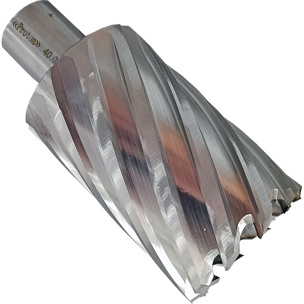 Изображение товара Сверло корончатое PROTON 40х50 мм HSS Weldon 19 для точного сверления