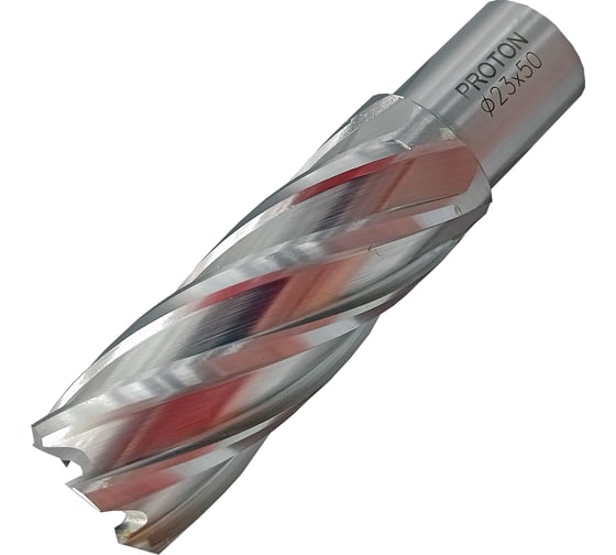Изображение товара Сверло корончатое (23х50 мм; HSS; Weldon 19) PROTON Т0000022858