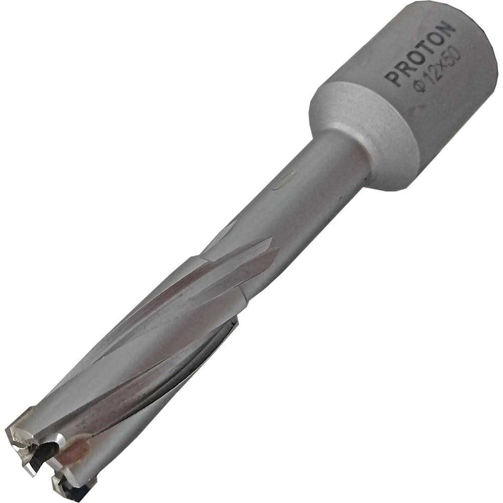 Изображение товара Сверло корончатое PROTON d12мм h50 мм Weldon 19 твердый сплав