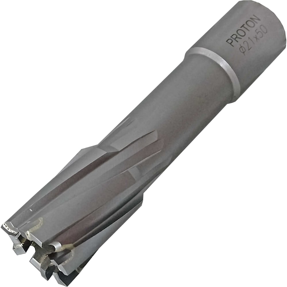 Изображение товара Корончатое сверло PROTON d21мм (h=50), твердосплавное, Weldon 19