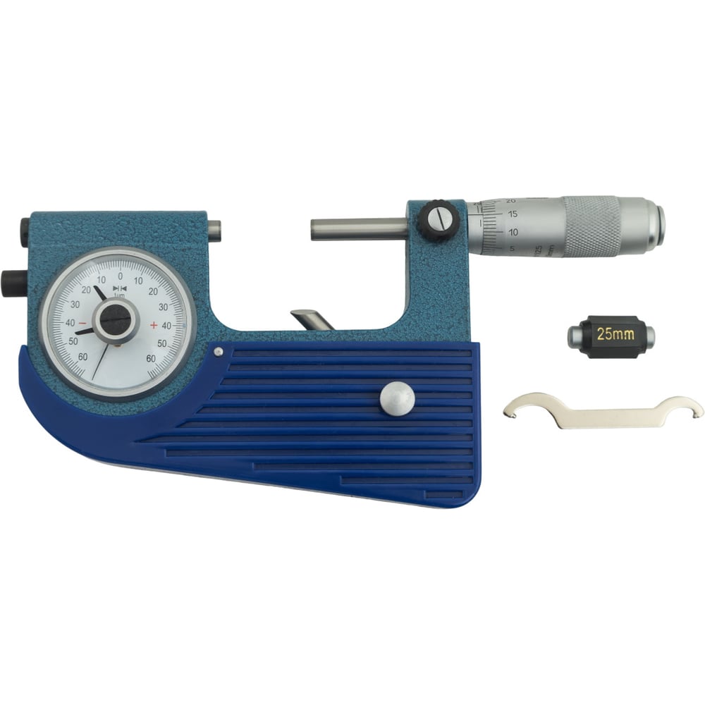 Изображение товара Микрометр ТОЧИНТЕХ МР 50-0,001 ГОСТ 4381-87 высокоточный бытовой измерительный инструмент