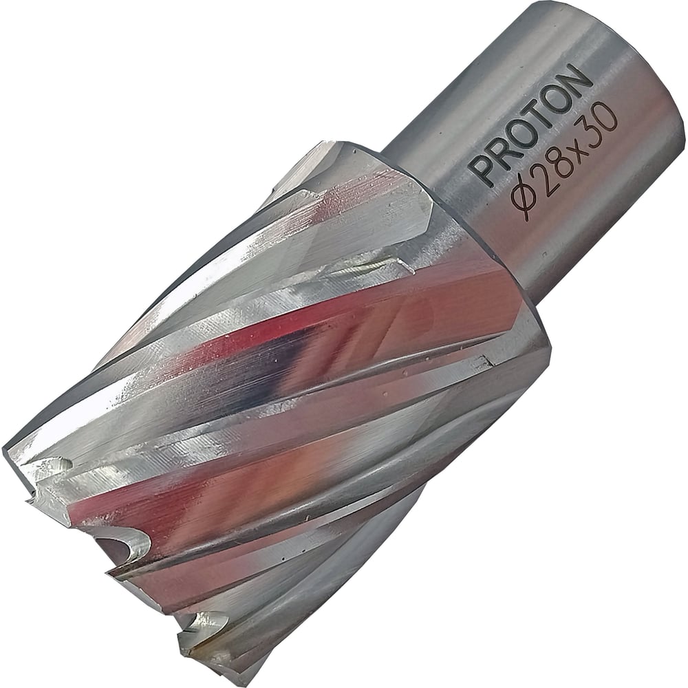 Изображение товара Сверло корончатое (28х30 мм; HSS; Weldon 19) PROTON Т0000022846