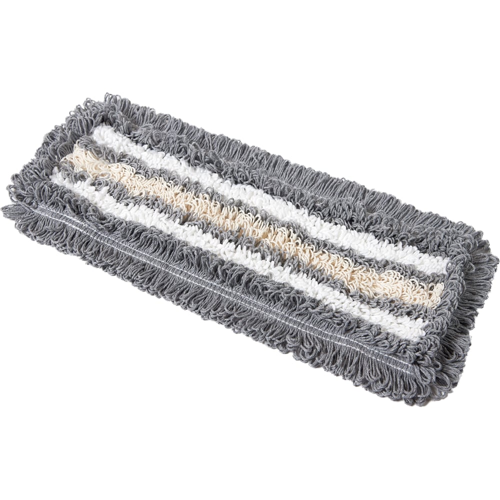 Изображение товара Комбинированный петельный моп Росмоп серый 40 см карман-язык MVP-40-VMP