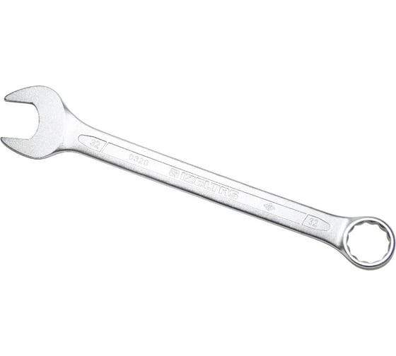 Изображение товара Комбинированный ключ плоский IZELTAS 32мм, длина 370 мм, 320020032