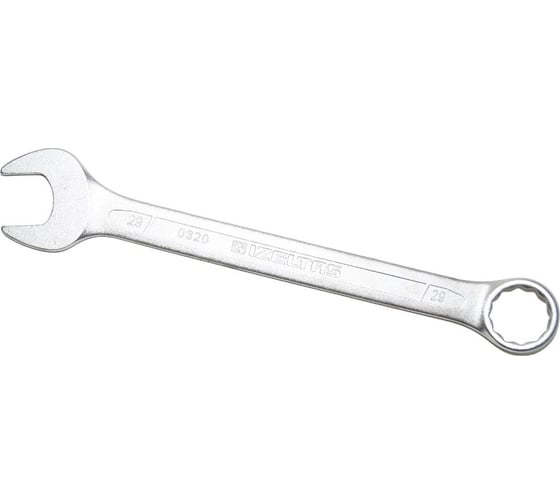 Изображение товара Комбинированный ключ плоский IZELTAS 29мм, длина 330 мм, 320020029