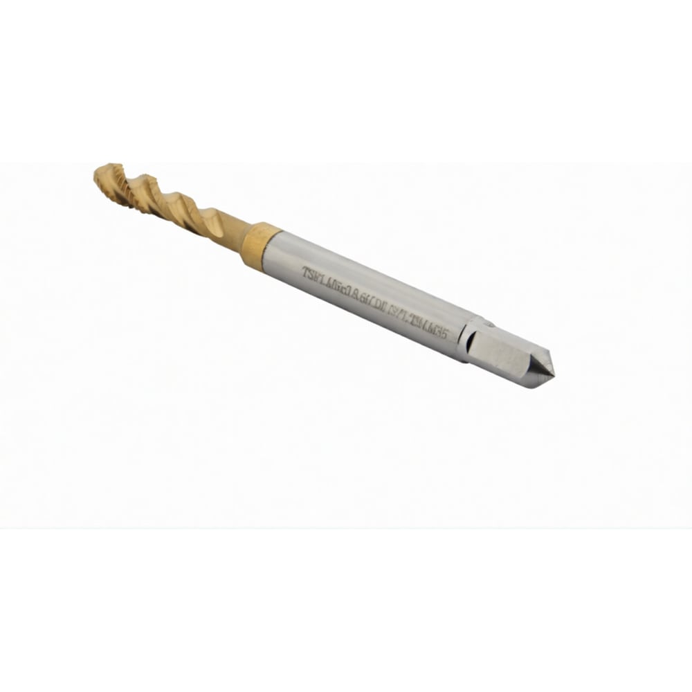 Изображение товара Метчик CNCINS М5x0,8 для глухих отверстий, DIN371, с покрытием TiN TSF1.M5х0,8.6H.DIN371.TiN.M35