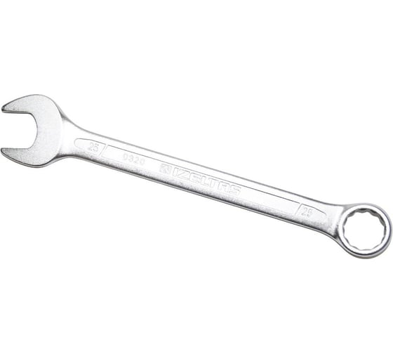 Изображение товара Комбинированный ключ плоский IZELTAS 25мм, длина 290 мм, 320020025