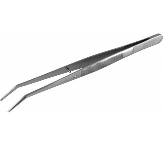 Изображение товара Универсальный пинцет Jonnesway MF01002, изогнутый, 155 мм 46347