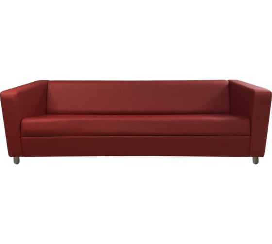 Изображение товара Диван Мягкий офис Аполло четырехместный красный АП401КР