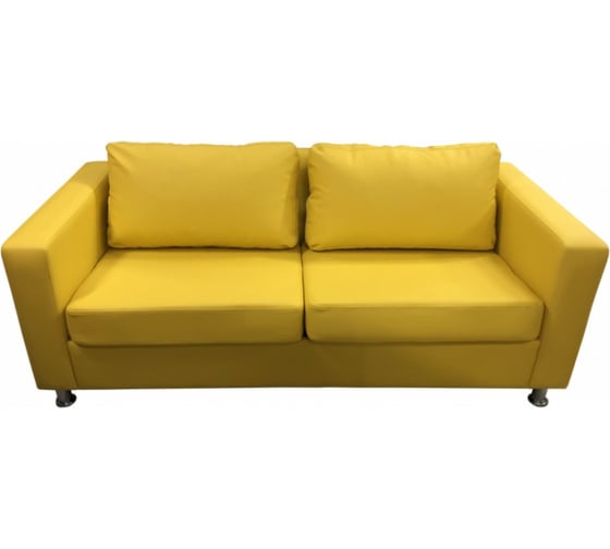 Изображение товара Диван Мягкий офис Ватсон трехместный желтый ВТС301ЖЛТ