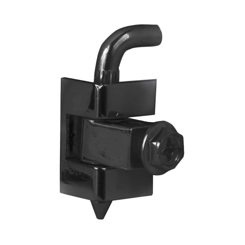 Изображение товара Петля угловая замок.su 097 цвет черная - 50шт. CL028 BL.50