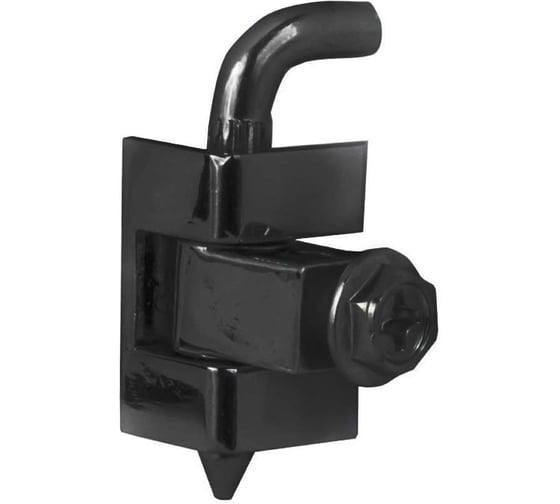 Изображение товара Петля угловая замок.su 097 цвет черная - 50шт. CL028 BL.50