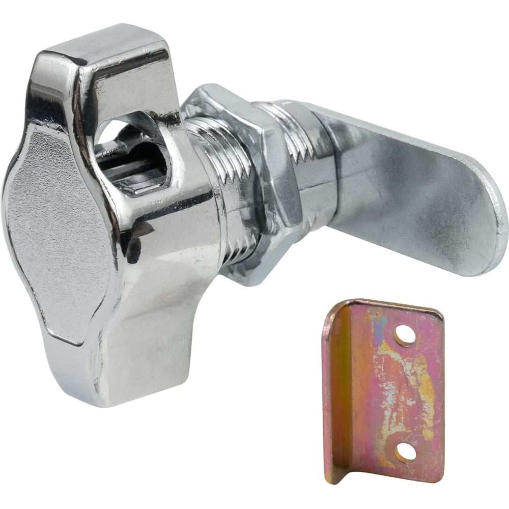 Изображение товара Замок колодочный замок.su 2120-30 - надежный врезной бытовой замок цвета хром