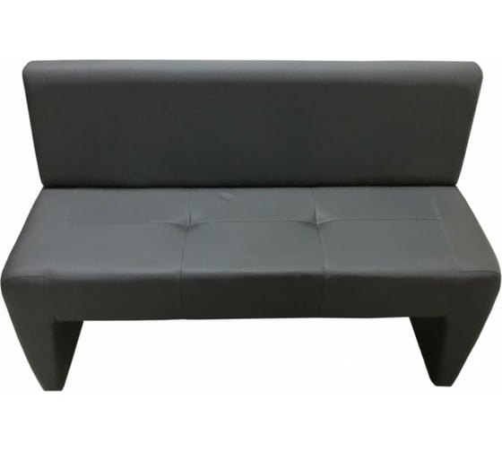 Изображение товара Диван Мягкий офис Ритм двухместный темно-серый РТ201СР2