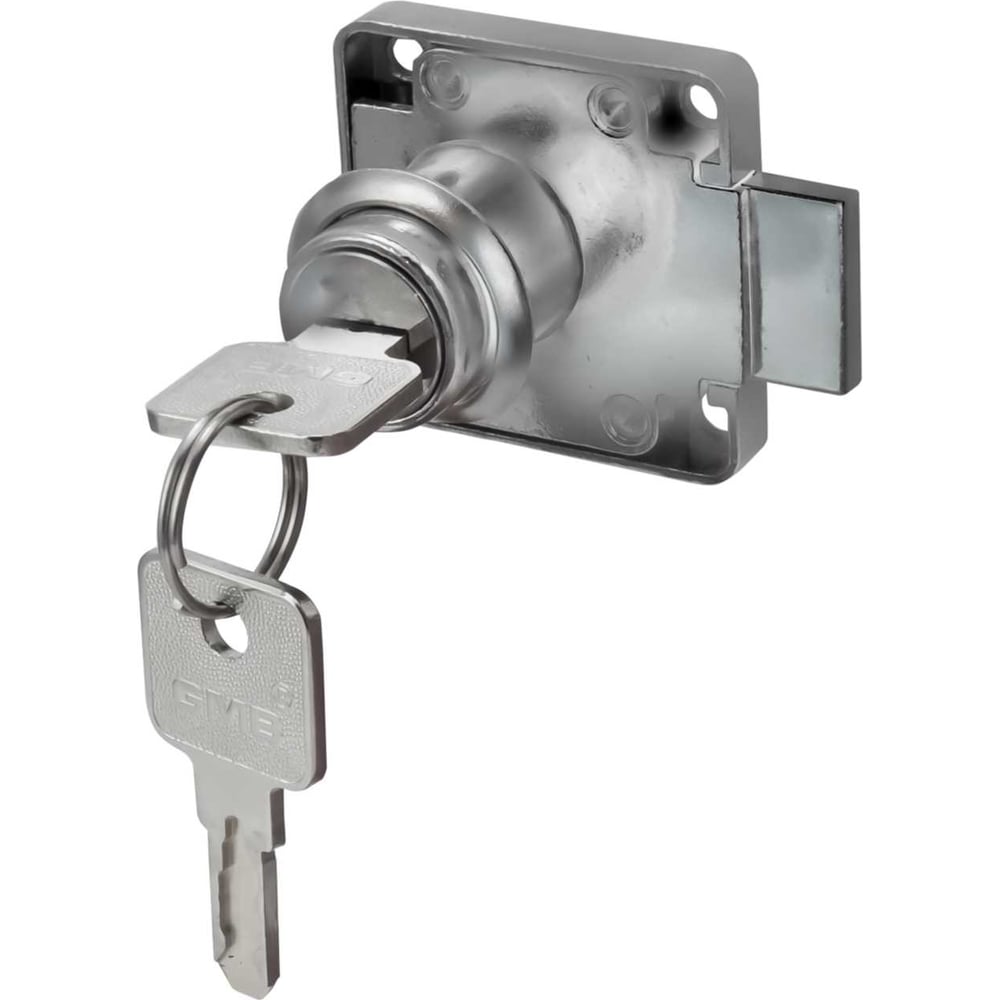 Изображение товара Мебельный замок Замок мебельный замок.su 138 мк хром 2 шт