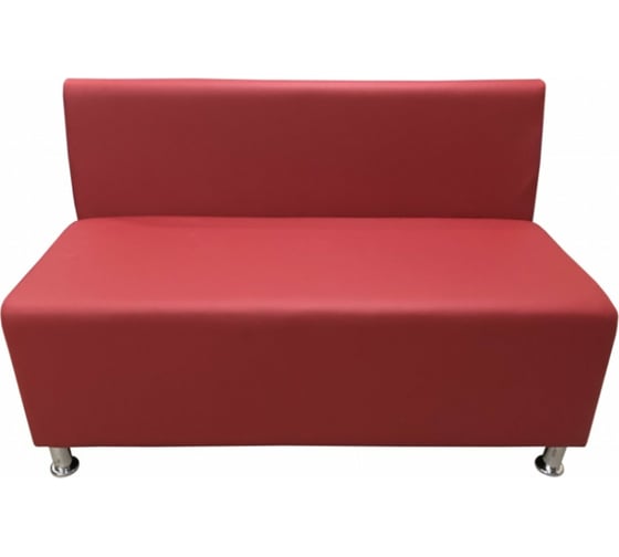 Изображение товара Секция дивана Мягкий офис Клерк двухместная красная КЛК601КР