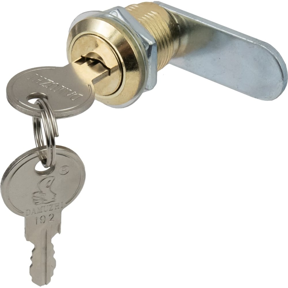 Изображение товара Мебельный замок Замок.su 210-20 GOL.4 4 шт. врезной с ключом для мебели