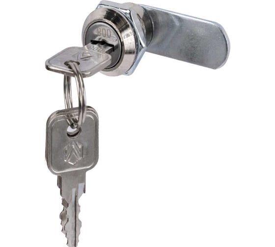 Изображение товара Мебельный замок замок.su 16 мм 90 3 ключа - 4шт. 0135.4