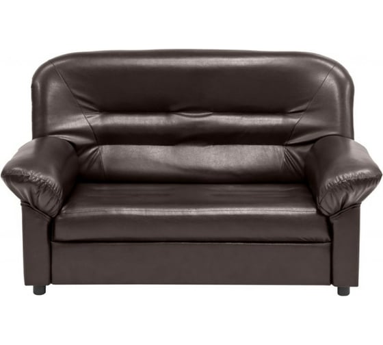 Изображение товара Диван Мягкий офис двухместный коричневый МО203КОР