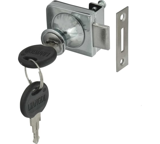 Изображение товара Замок мебельный для витрины замок.su 804 пк хром мастер 301 - 4шт. 0195.4