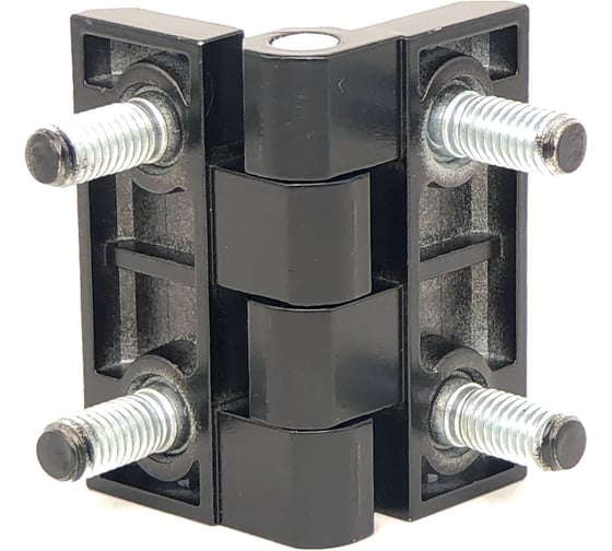 Изображение товара Петля листовая замок.su 082 C 50x50 М6 черная 71g - 300шт. CL2262-50