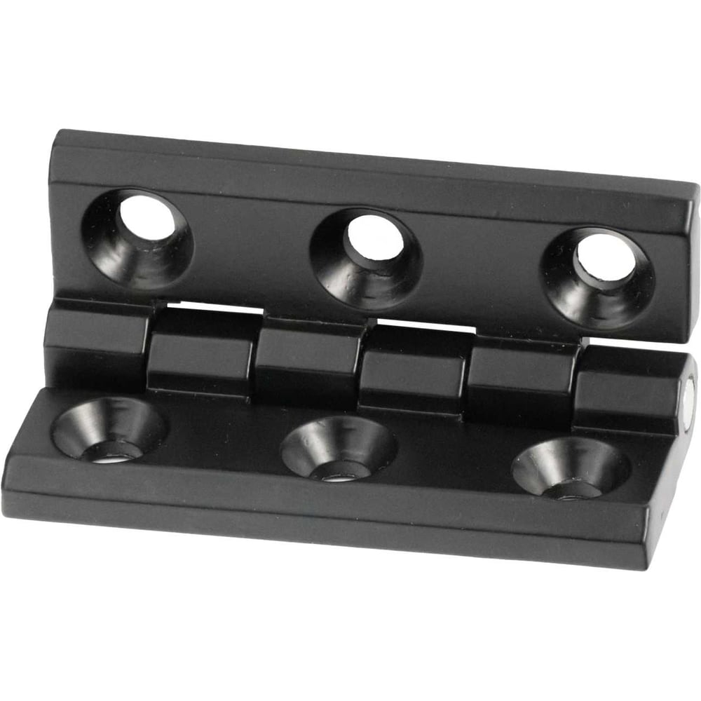 Изображение товара Мебельная петля листовая замковая CL226-5 черная универсальная накладная