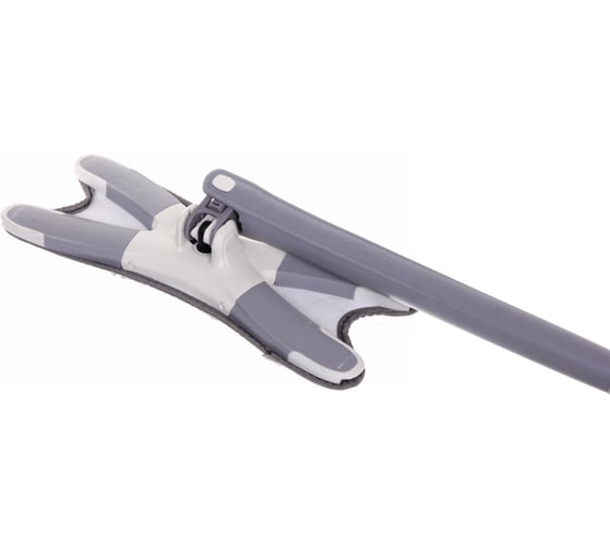 Изображение товара Швабра с отжимом с двумя насадками из микрофибры Селфи 965-287