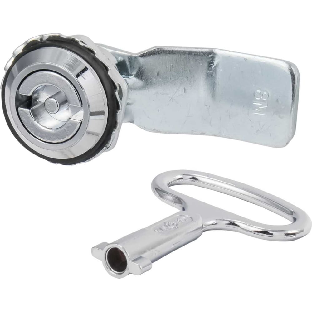 Изображение товара Мебельный врезной замок MS-705-2 L 0072 L.4 серебристый для мебели