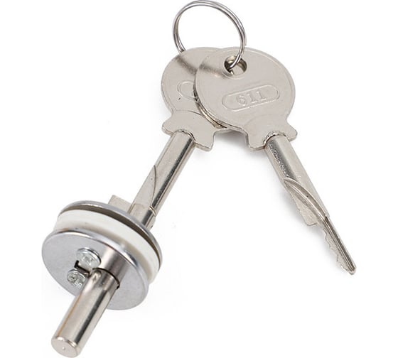 Изображение товара Замок мебельный замок.su врезной 611 мастер для стеклянных раздвижных дверей - 50шт. 0120.50