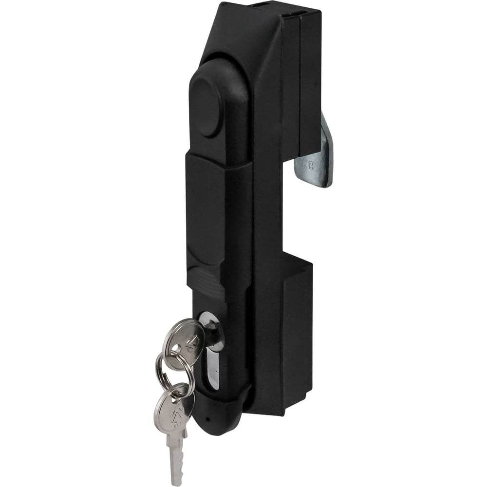 Изображение товара Мебельный замок MS-1848-1KD/P с изогнутым ригелем и английским ключом